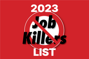 2023 Job Killers List